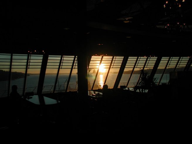 Sonnenaufgang vor Stockholm