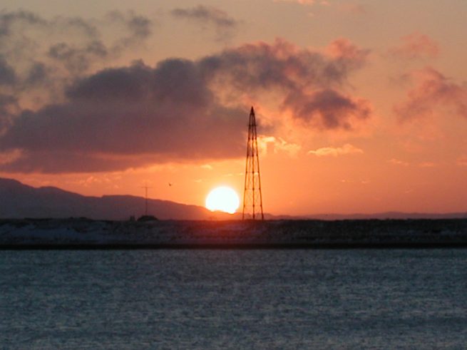 Sonnenaufgang �ber der Barentssee