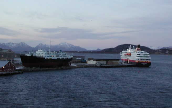 Hurtigrute in Stokmarknes