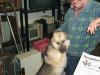 Der Meister mit Superhund Alex