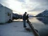 Beim Angeln im Raftsund