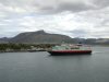MS Nordlys bei der Ankunft in Ris�yhamn