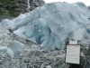 Gefahrenzonen vor den Gletschern