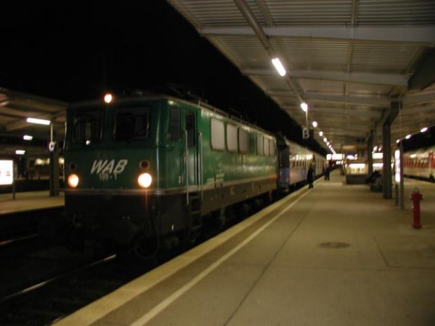 Der E110 nach Malm�