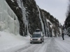 Unser heutiger Weg f�hrte uns durch bizarre Eiswelten