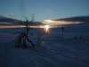 Sonnenuntergang im Fjell